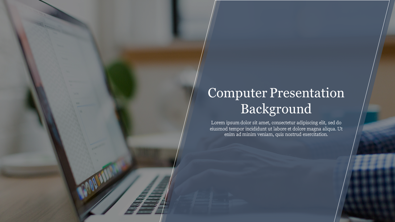 Computer Presentation Background